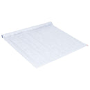 vidaXL matt bambusz mintás PVC ablakfólia 60 x 500 cm