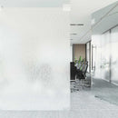 vidaXL matt csillagmintás PVC ablakfólia 60 x 500 cm