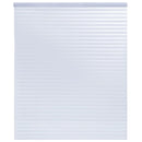 vidaXL matt csíkos mintás PVC ablakfólia 90 x 500 cm