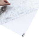 vidaXL matt virágminta PVC ablakfólia 45 x 500 cm