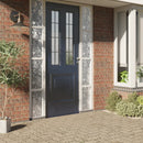 vidaXL matt virágminta PVC ablakfólia 90 x 500 cm