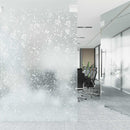 vidaXL matt virágminta PVC ablakfólia 90 x 500 cm