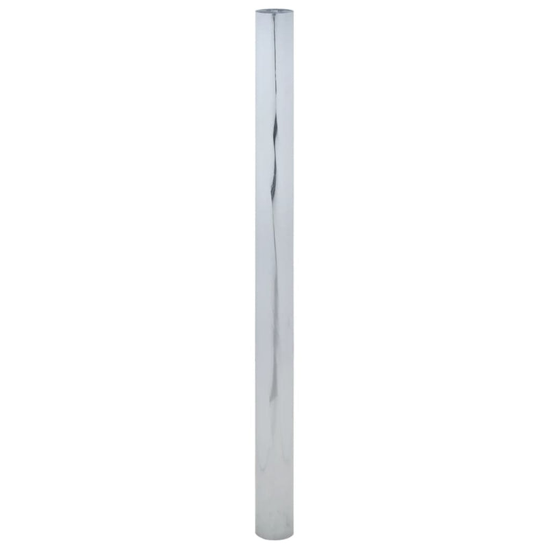 vidaXL ezüst PVC tükröző statikus napsugárzás elleni fólia 90 x1000 cm