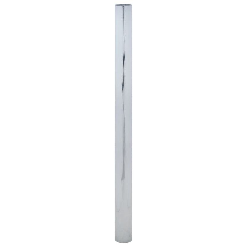 vidaXL ezüst PVC tükröző statikus napsugárzás elleni fólia 90 x2000 cm