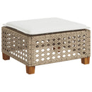 vidaXL szürke polyrattan kerti ülőke párnával 63,5 x 56 x 32 cm