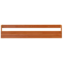 vidaXL 2 db viaszbarna tömör fenyőfa fali cipőtartó 110x8,5x23,5 cm