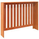 vidaXL viaszbarna tömör fenyőfa radiátorburkolat 108,5 x 19 x 84 cm