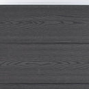 vidaXL szürke WPC kerítéspanelszett 180 x 186 cm