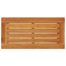 vidaXL szürke polyrattan falapos kerti kisasztal 58 x 27,5 x 55 cm