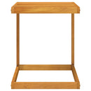 vidaXL tömör akácfa C-alakú asztal 42 x 40 x 50 cm