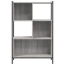 vidaXL szürke sonoma színű szerelt fa könyvespolc 72x28x109 cm