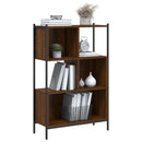 vidaXL barna tölgy színű szerelt fa könyvszekrény 72x28x109 cm