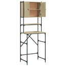 vidaXL sonoma tölgy színű mosógépszekrény 68x48,5x194 cm