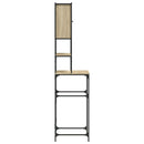 vidaXL sonoma tölgy színű mosógépszekrény 68x48,5x194 cm