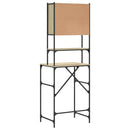 vidaXL sonoma tölgy színű mosógépszekrény 68x48,5x194 cm