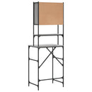 vidaXL szürke sonoma tölgy mosógépszekrény 68x48,5x194 cm