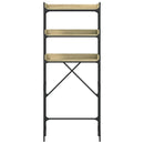 vidaXL sonoma tölgy színű szerelt fa mosógéppolc 67 x 25 x 163 cm