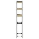 vidaXL sonoma tölgy színű szerelt fa mosógéppolc 67 x 25 x 163 cm