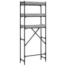 vidaXL szürke sonoma színű szerelt fa mosógéppolc 67 x 25 x 163 cm
