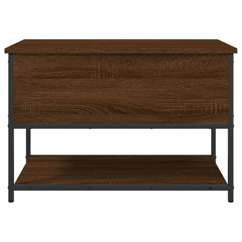 vidaXL barna tölgy színű szerelt fa tárolópad 70 x 42,5 x 47 cm