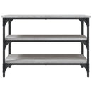 vidaXL szürke sonoma színű szerelt fa cipőpolc 70 x 38,5 x 49 cm