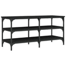 vidaXL fekete szerelt fa cipőpolc 100x38,5x49 cm