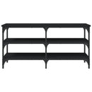 vidaXL fekete szerelt fa cipőpolc 100x38,5x49 cm