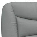 vidaXL világosszürke Hvar fejtámla párna 100 cm szövet