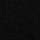 vidaXL fekete szövet ágykeret matrac nélkül Hvar 200 x 200 cm