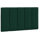 vidaXL sötétzöld bársony ágykeret matrac nélkül Hanko 80 x 200 cm