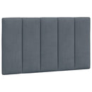 vidaXL sötétszürke bársony ágykeret matrac nélkül Hanko 90x190 cm