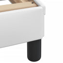 vidaXL fehér műbőr ágykeret matrac nélkül Hvar 80 x 200 cm