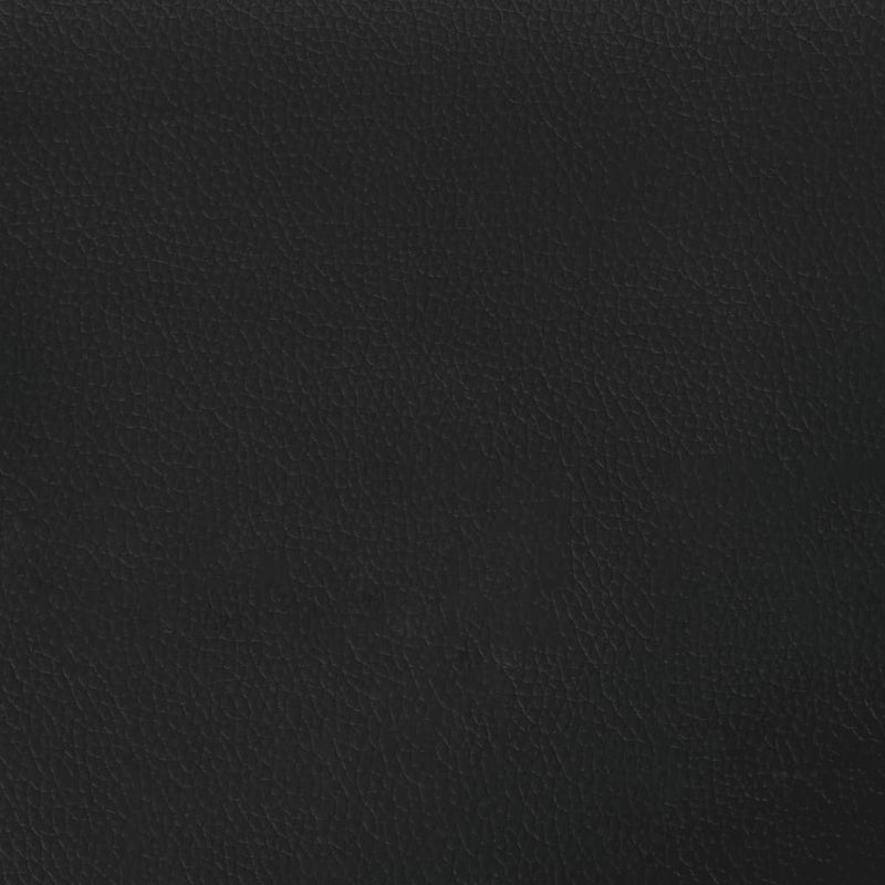 vidaXL fekete és fehér műbőr ágykeret matrac nélkül Zadar 90x190 cm