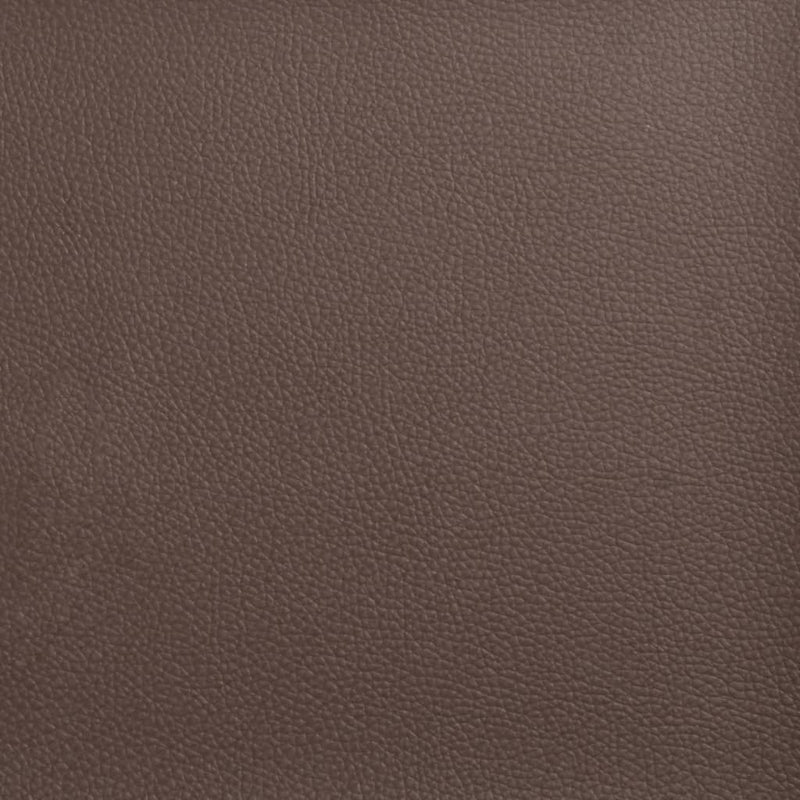 vidaXL barna műbőr ágy Viana matraccal 140 x 190 cm