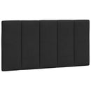 vidaXL fekete bársony ágykeret LED-ekkel matrac nélkül Hanko 100 x 200 cm