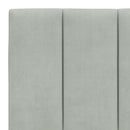 vidaXL világosszürke bársony ágykeret LED-ekkel matrac nélkül Hanko 200 x 200 cm