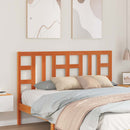 vidaXL viaszbarna tömör fenyőfa fejtámla 150 cm