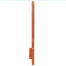vidaXL viaszbarna tömör fenyőfa fejtámla 160 cm