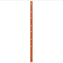 vidaXL viaszbarna tömör fenyőfa fejtámla 100 cm