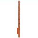 vidaXL viaszbarna tömör fenyőfa fejtámla 180 cm