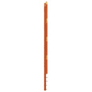 vidaXL viaszbarna tömör fenyőfa fejtámla 120 cm