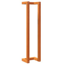 vidaXL viaszbarna tömör fenyőfa törülközőtartó 23 x 18 x 90 cm