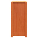 vidaXL viaszbarna tömör fenyőfa kisszekrény 100 x 40 x 90 cm