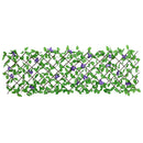 vidaXL zöld bővíthető műborostyán rács 180 x 70 cm