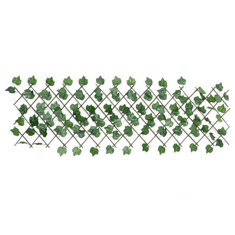 vidaXL zöld bővíthető műszőlőlevélrács 190 x 60 cm