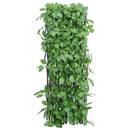 vidaXL zöld bővíthető műborostyánrács 180 x 65 cm