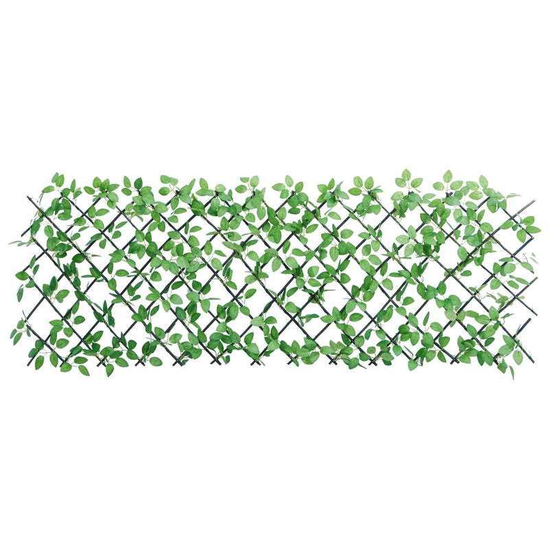 vidaXL 5 db zöld bővíthető műborostyánrács 180 x 65 cm