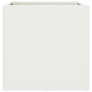 vidaXL 2 db fehér acél növénytartó 42 x 40 x 39 cm