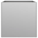 vidaXL 2 db ezüstszínű horganyzott acél növénytartó 49x47x46 cm