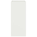 vidaXL fehér acél növénytartó 32 x 29 x 75 cm